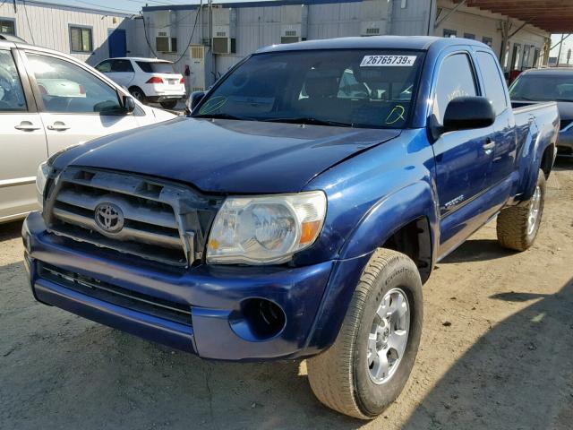 5TETU62N66Z215355 - 2006 TOYOTA TACOMA PRE BLUE photo 2