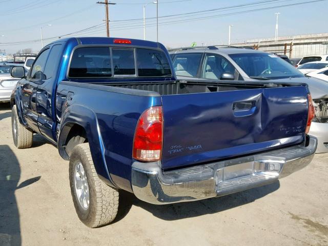 5TETU62N66Z215355 - 2006 TOYOTA TACOMA PRE BLUE photo 3