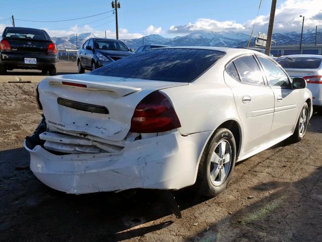 2G2WP552X61170140 - 2006 PONTIAC GRAND PRIX 白色 照片 4