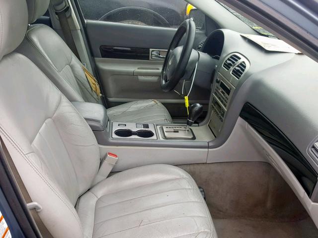 1LNHM86S14Y646293 - 2004 LINCOLN LS BLUE photo 5