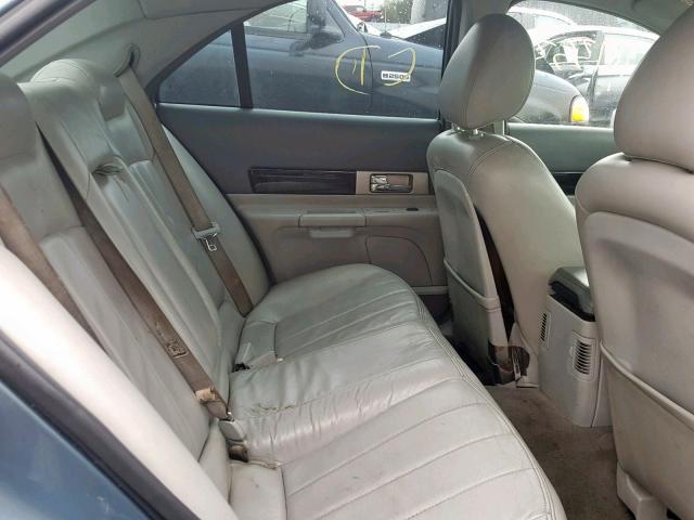 1LNHM86S14Y646293 - 2004 LINCOLN LS BLUE photo 6