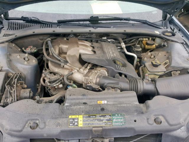 1LNHM86S14Y646293 - 2004 LINCOLN LS BLUE photo 7
