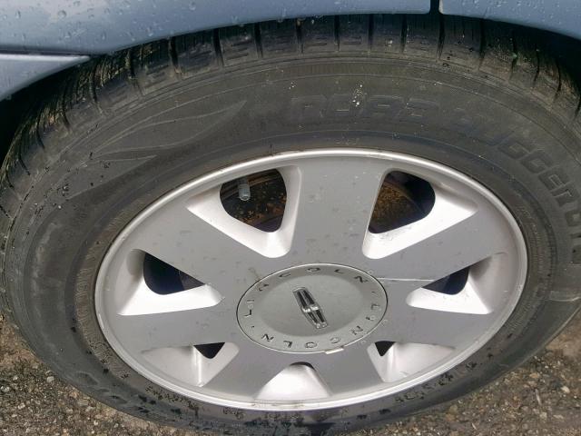 1LNHM86S14Y646293 - 2004 LINCOLN LS BLUE photo 9