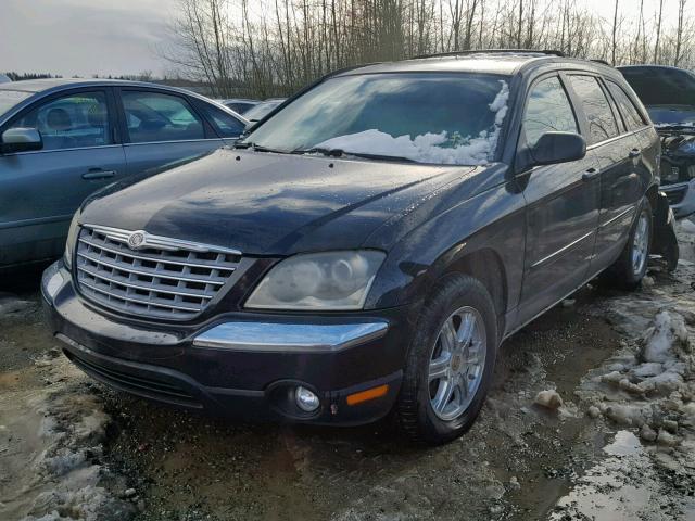 2C8GF68444R296058 - 2004 CHRYSLER PACIFICA BLACK photo 2