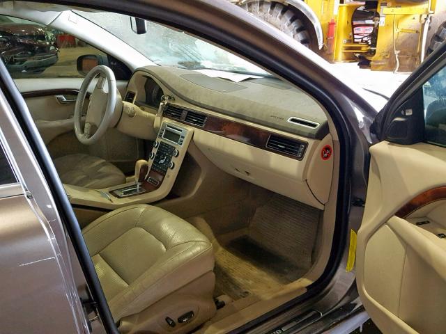 YV1AH982171024622 - 2007 VOLVO S80 3.2 BROWN photo 5