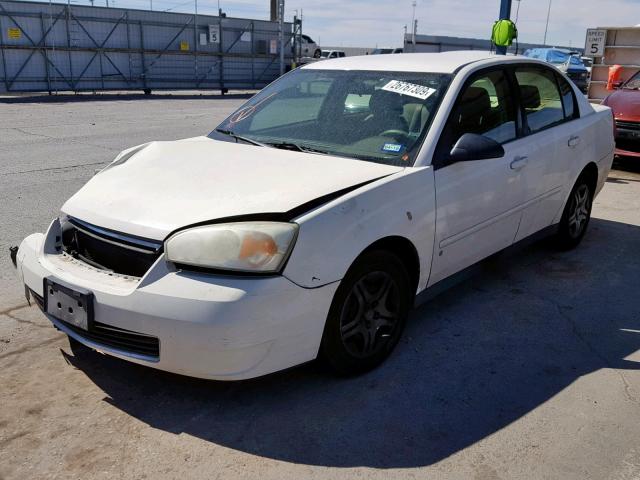 1G1ZS58F47F292260 - 2007 CHEVROLET MALIBU LS WHITE photo 2