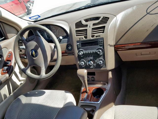 1G1ZS58F47F292260 - 2007 CHEVROLET MALIBU LS WHITE photo 9