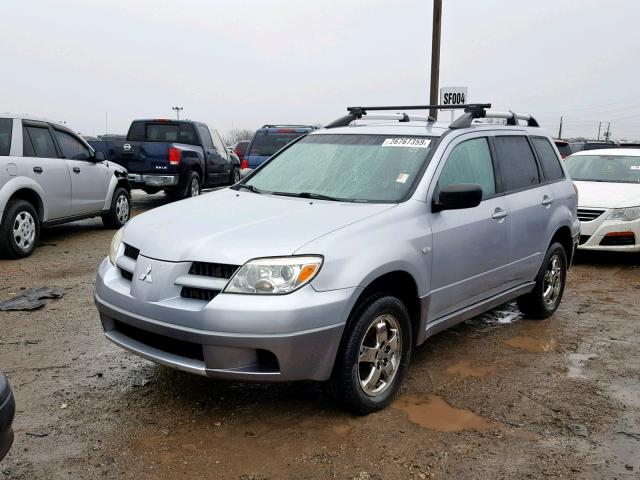 JA4LZ31F26U034461 - 2006 MITSUBISHI OUTLANDER TURQUOISE photo 2