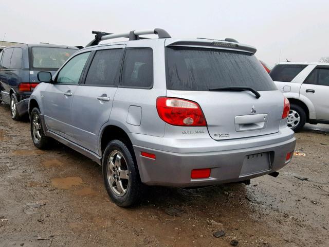 JA4LZ31F26U034461 - 2006 MITSUBISHI OUTLANDER TURQUOISE photo 3