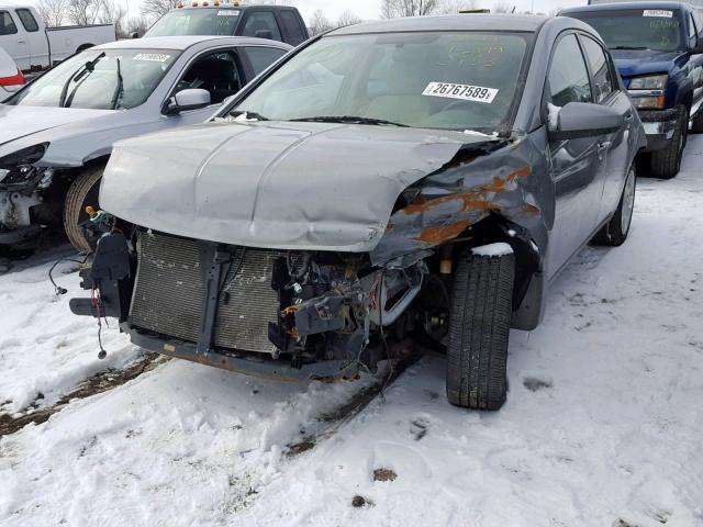 3N1AB61E98L750753 - 2008 NISSAN SENTRA 2.0 GRAY photo 2