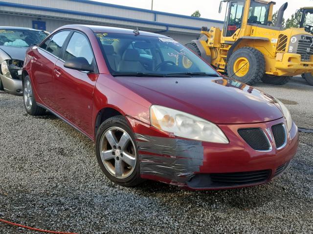 1G2ZH57N784130526 - 2008 PONTIAC G6 GT RED photo 1