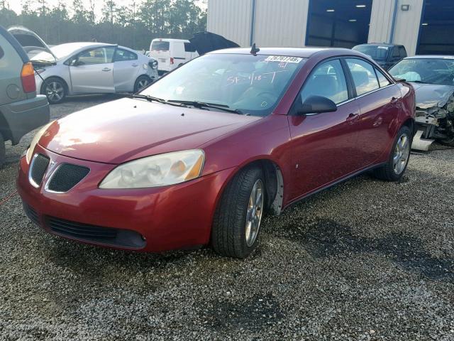 1G2ZH57N784130526 - 2008 PONTIAC G6 GT RED photo 2