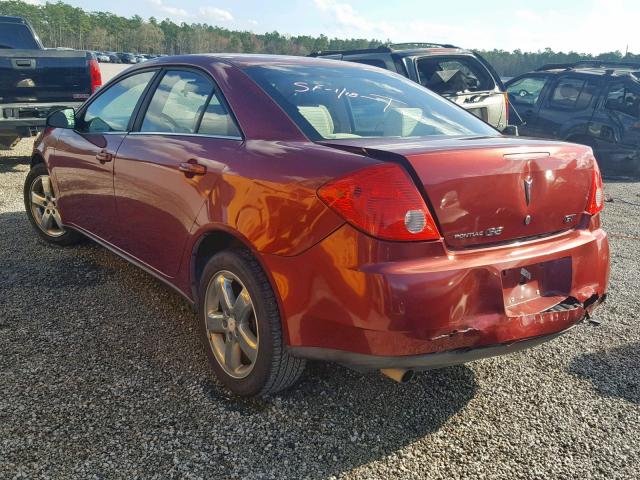 1G2ZH57N784130526 - 2008 PONTIAC G6 GT RED photo 3