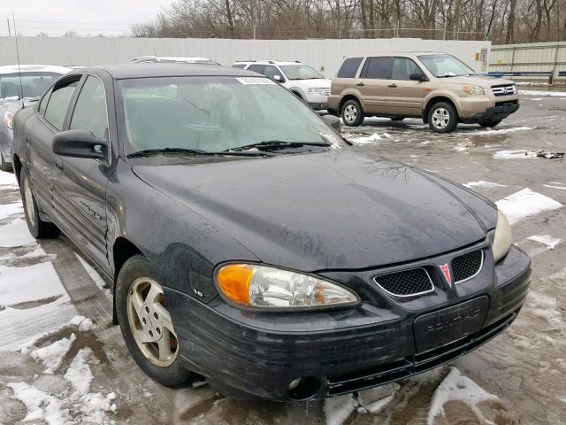 1G2NE52E2XM709775 - 1999 PONTIAC GRAND AM S BLACK photo 1