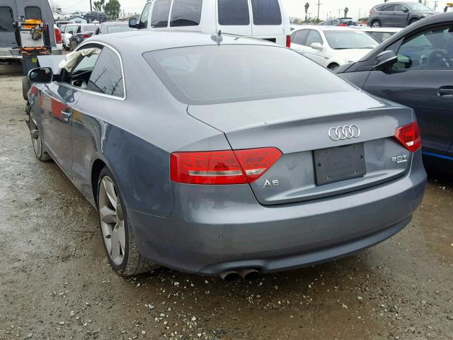 WAULFAFR5CA035488 - 2012 AUDI A5 PREMIUM GRAY photo 3