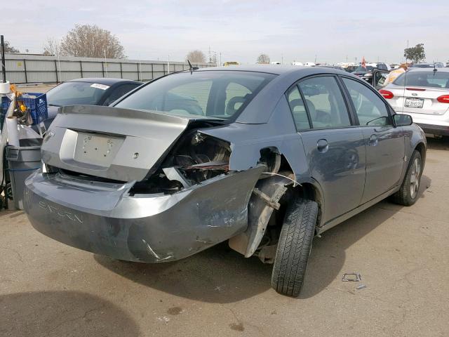 1G8AL55F26Z153659 - 2006 SATURN ION LEVEL GRAY photo 4