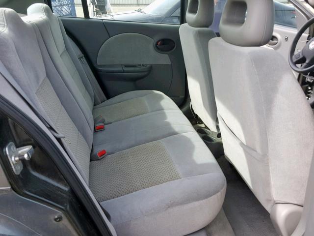 1G8AL55F26Z153659 - 2006 SATURN ION LEVEL GRAY photo 6