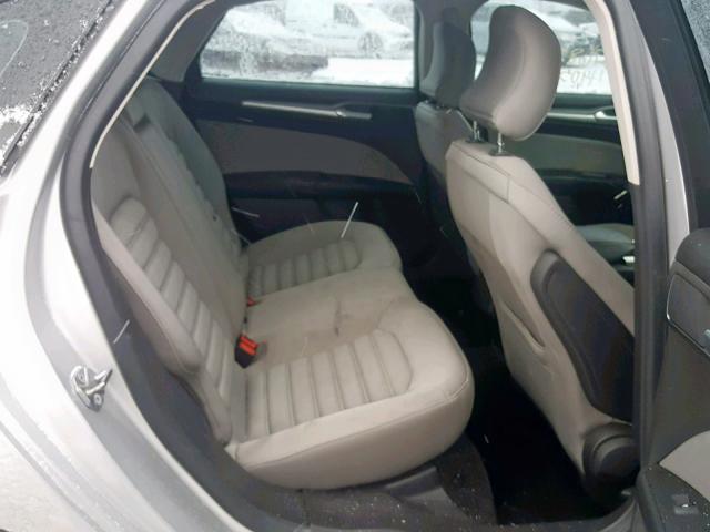 3FA6P0G78FR278295 - 2015 FORD FUSION S SILVER photo 6