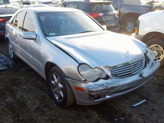 WDBRF64J62F249977 - 2002 MERCEDES-BENZ C 320 SILVER photo 1