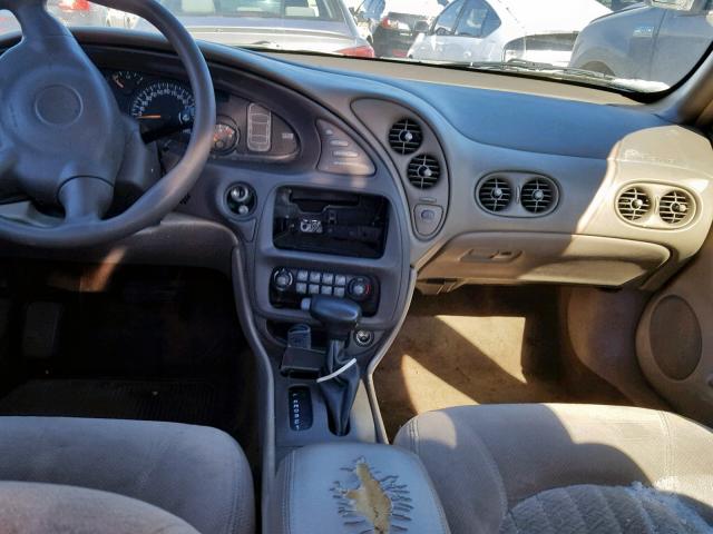 1G2HX54K624236708 - 2002 PONTIAC BONNEVILLE BEIGE photo 9