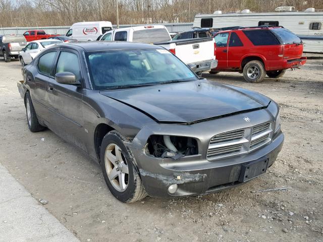 2B3CA3CV8AH231200 - 2010 DODGE CHARGER SX GRAY photo 1