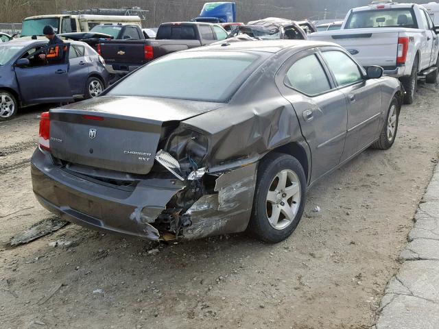 2B3CA3CV8AH231200 - 2010 DODGE CHARGER SX GRAY photo 4