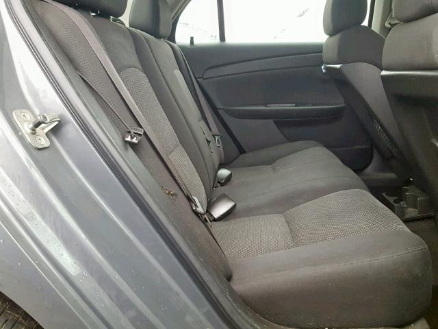 1G1ZH57B19F228385 - 2009 CHEVROLET MALIBU 1LT ნაცრისფერი ფოტო 6