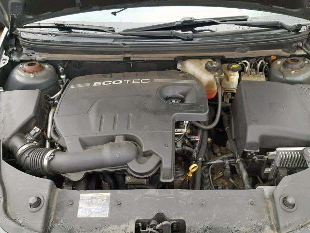 1G1ZH57B19F228385 - 2009 CHEVROLET MALIBU 1LT ნაცრისფერი ფოტო 7