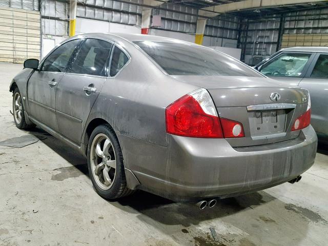 JNKAY01E37M309230 - 2007 INFINITI M35 BASE CHARCOAL photo 3