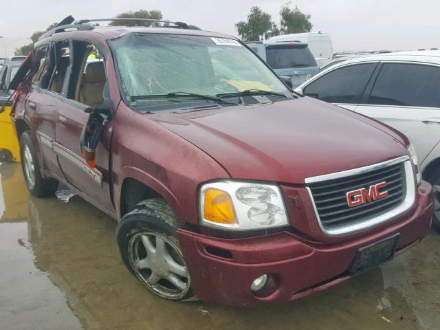 1GKDT13S222502919 - 2002 GMC ENVOY RED photo 1