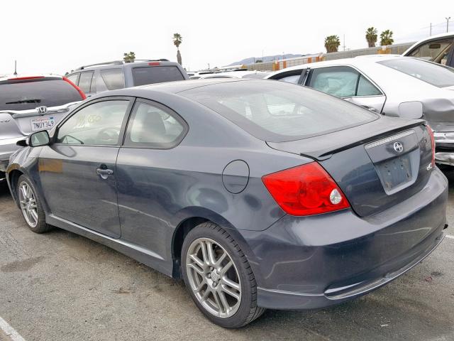 JTKDE177760074285 - 2006 TOYOTA SCION TC ნაცრისფერი ფოტო 3