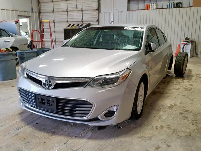 4T1BK1EB9EU104646 - 2014 TOYOTA AVALON BAS SILVER photo 2