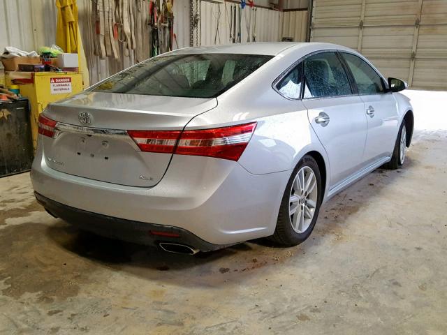 4T1BK1EB9EU104646 - 2014 TOYOTA AVALON BAS SILVER photo 4