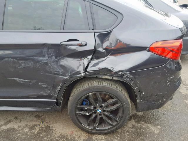 5UXXW7C59J0W64410 - 2018 BMW X4 XDRIVEM BLACK photo 9