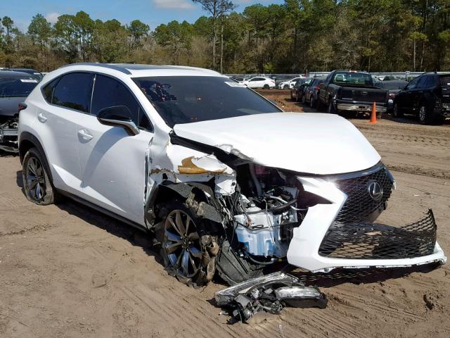 JTJYARBZ6H2053377 - 2017 LEXUS NX 200T WHITE photo 1