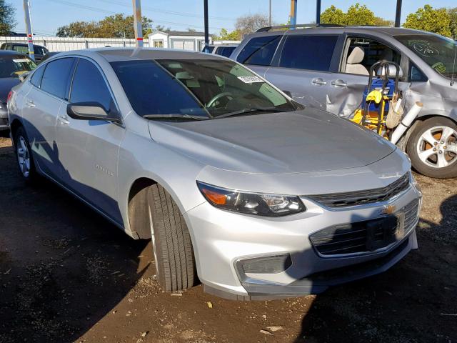 1G1ZB5ST1GF308073 - 2016 CHEVROLET MALIBU LS SILVER photo 1