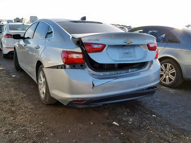 1G1ZB5ST1GF308073 - 2016 CHEVROLET MALIBU LS SILVER photo 3