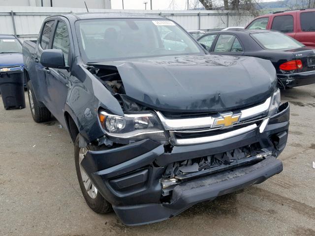 1GCGTCEN0J1100736 - 2018 CHEVROLET COLORADO L CHARCOAL photo 1