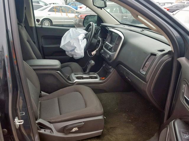 1GCGTCEN0J1100736 - 2018 CHEVROLET COLORADO L CHARCOAL photo 5