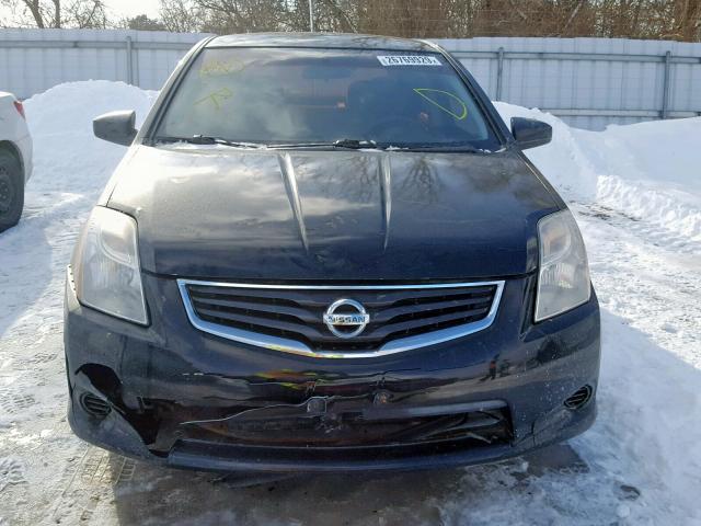 3N1AB6AP7CL672726 - 2012 NISSAN SENTRA 2.0 BLACK photo 9