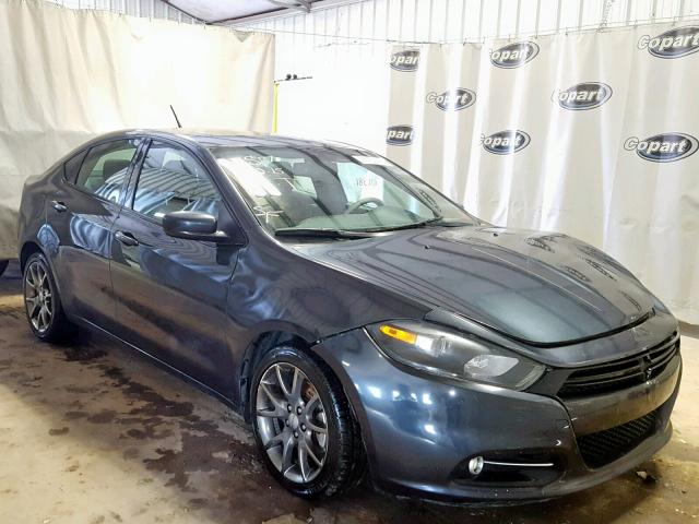 1C3CDFBB1ED724027 - 2014 DODGE DART SXT GRAY photo 1