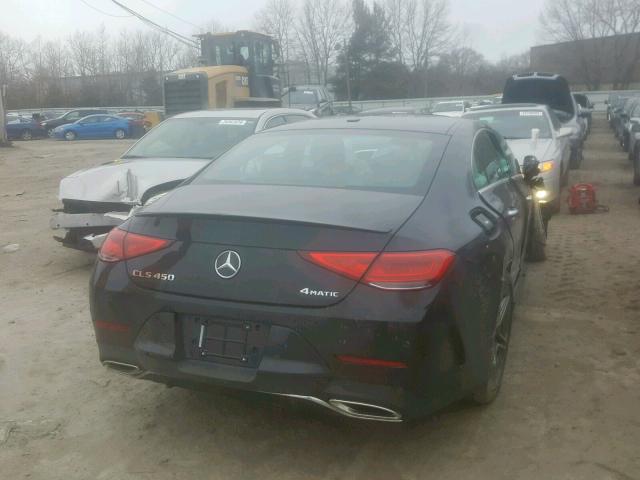 WDD2J5KB8KA027970 - 2019 MERCEDES-BENZ CLS 450 4M BLACK photo 4