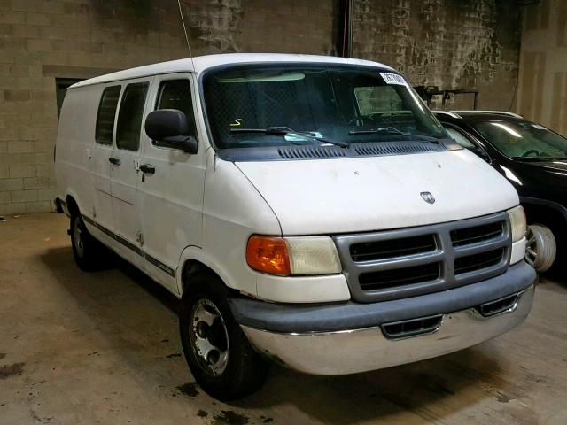 2D7HB11X53K510657 - 2003 DODGE RAM VAN B1 WHITE photo 1