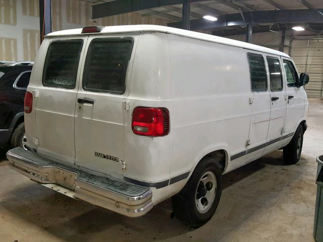 2D7HB11X53K510657 - 2003 DODGE RAM VAN B1 WHITE photo 4