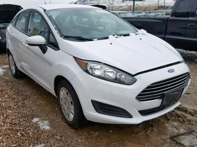 3FADP4AJ6EM188979 - 2014 FORD FIESTA S WHITE photo 1