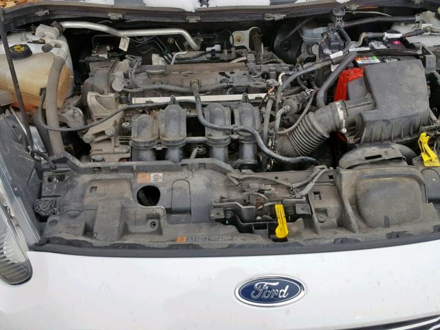 3FADP4AJ6EM188979 - 2014 FORD FIESTA S WHITE photo 7