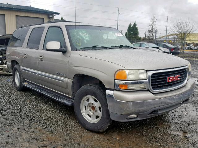 3GKEC16T71G170636 - 2001 GMC YUKON XL C BROWN photo 1