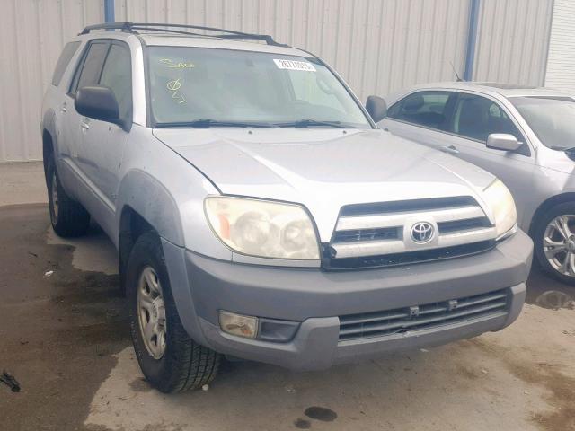 JTEZU14R030005242 - 2003 TOYOTA 4RUNNER SR SILVER photo 1