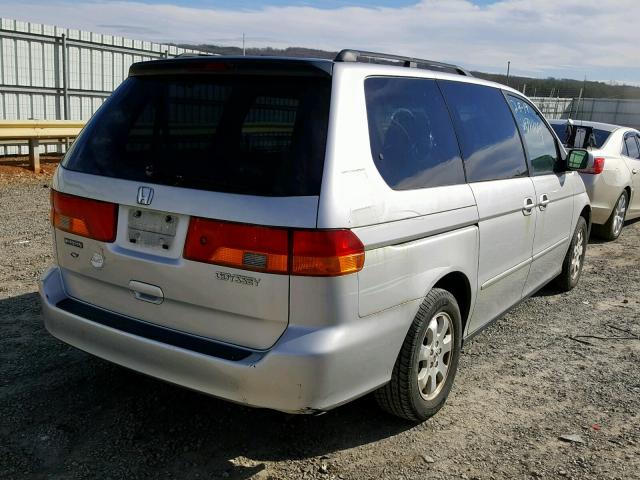 5FNRL18623B008149 - 2003 HONDA ODYSSEY EX SILVER photo 4