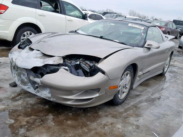 2G2FV22G0Y2154398 - 2000 PONTIAC FIREBIRD F BEIGE photo 2